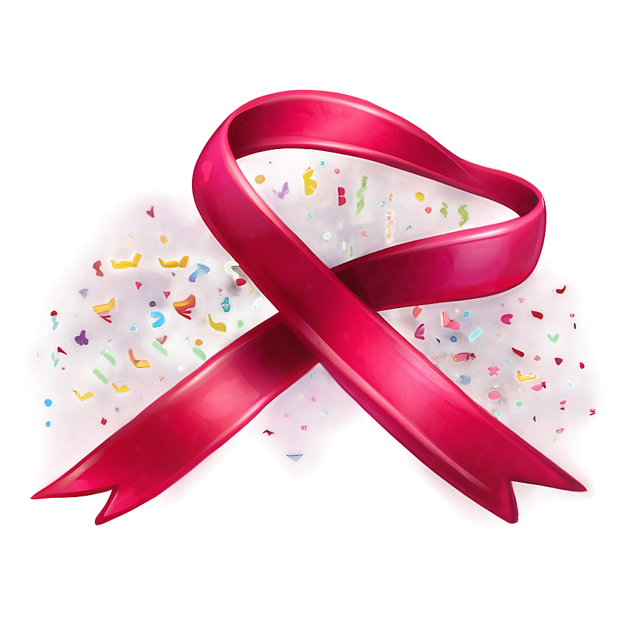 Birthday Ribbon Emoji Png Poc PNG Image