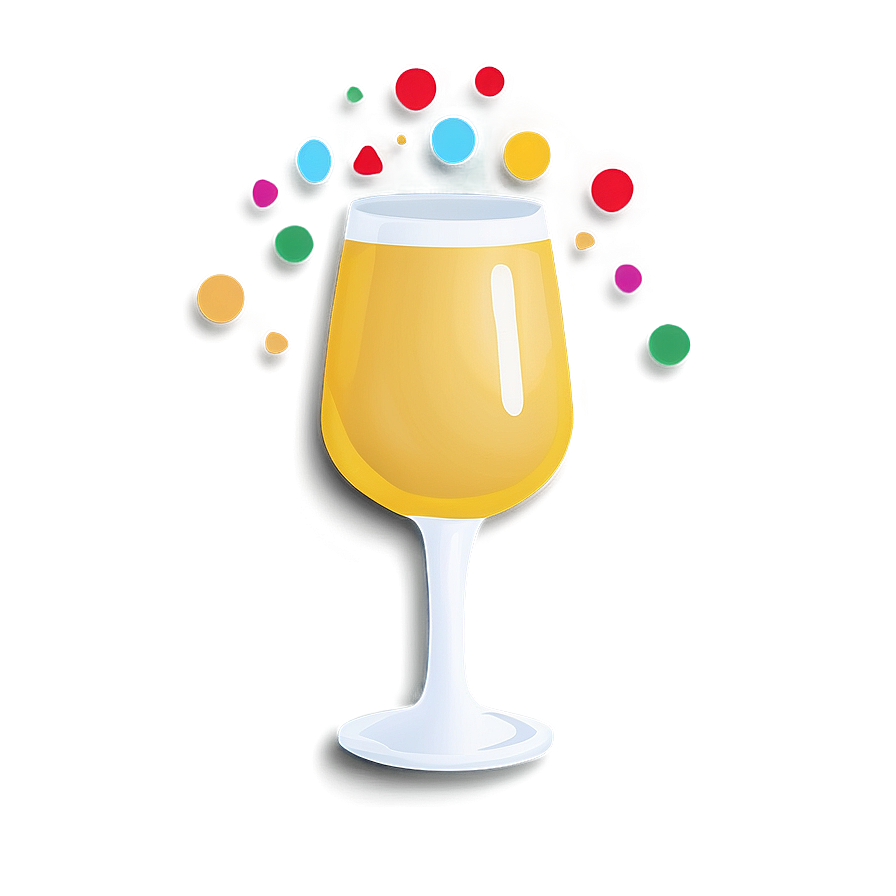 Birthday Wine Emoji Png Pym89 PNG Image