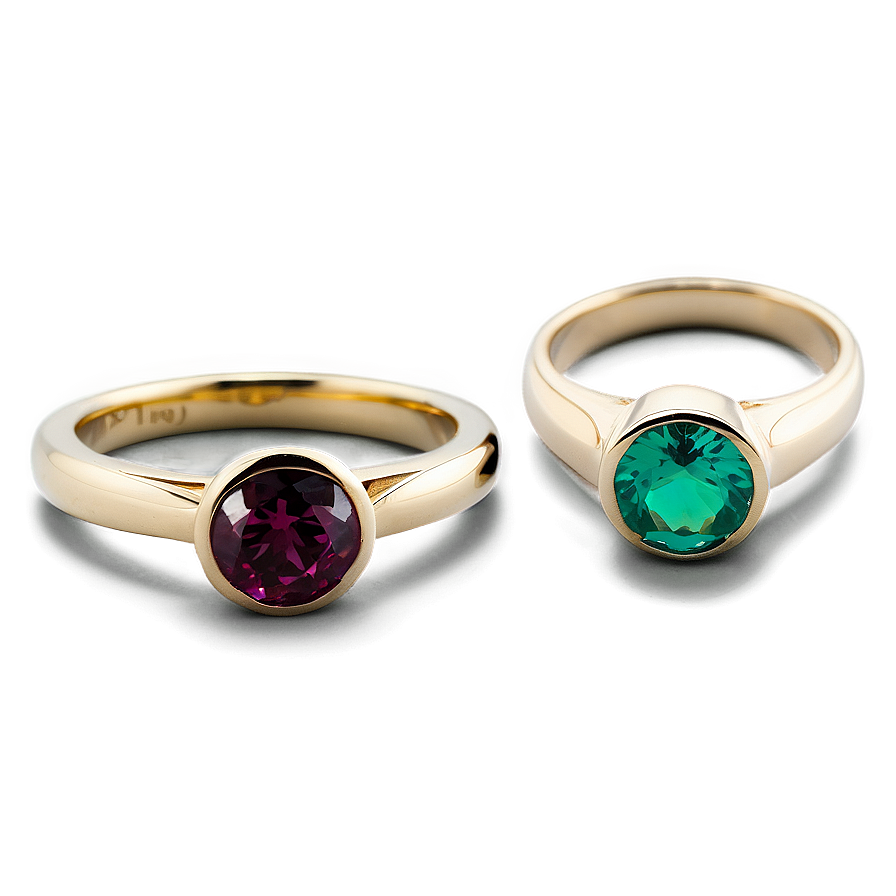 Birthstone Rings Png Ojj14 PNG Image