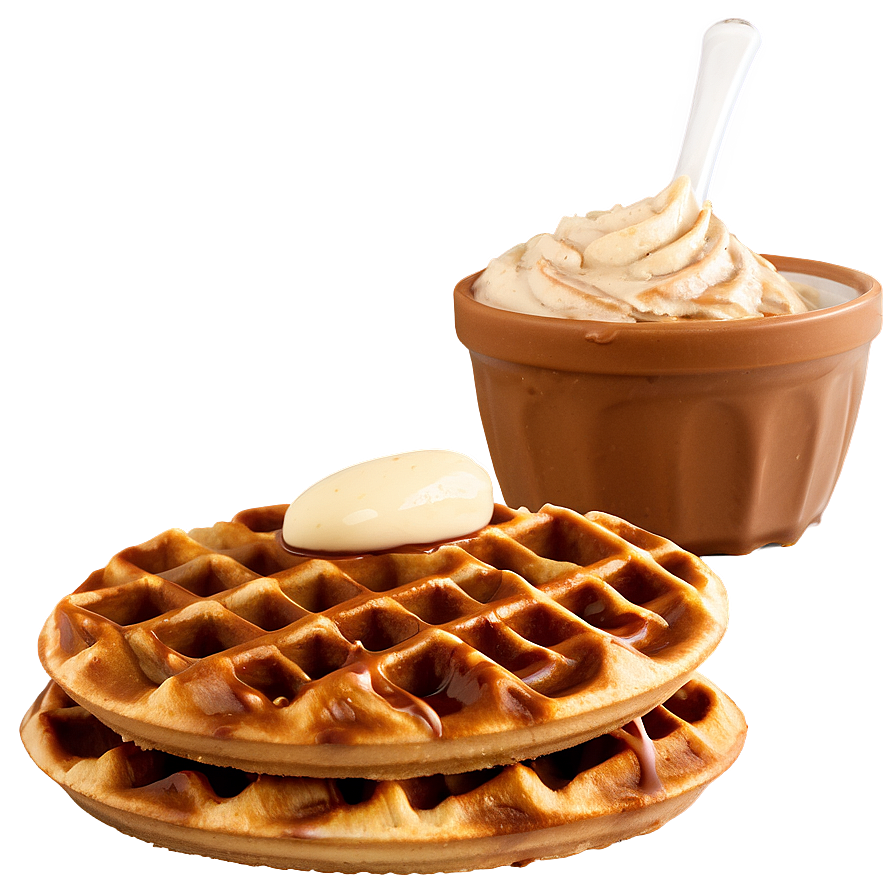 Biscoff Spread Waffle Png Aag PNG Image