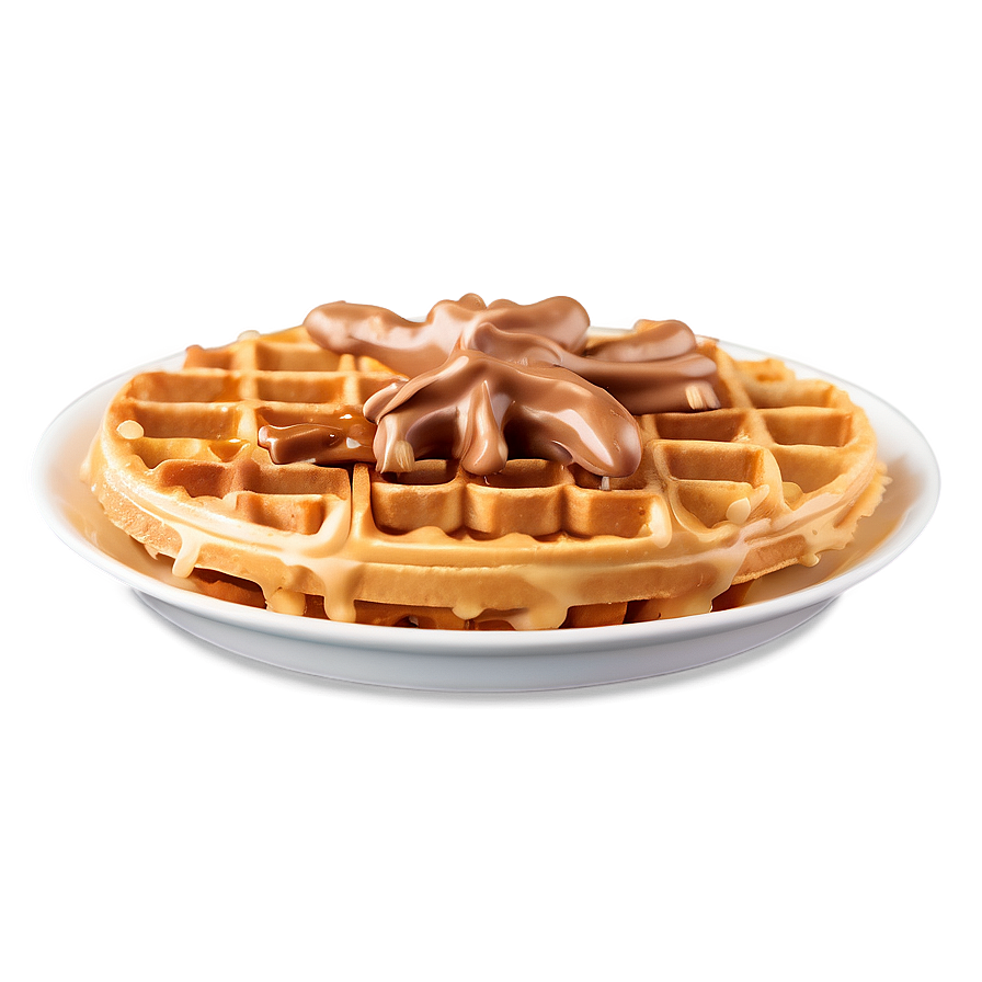 Biscoff Spread Waffle Png Gud PNG Image