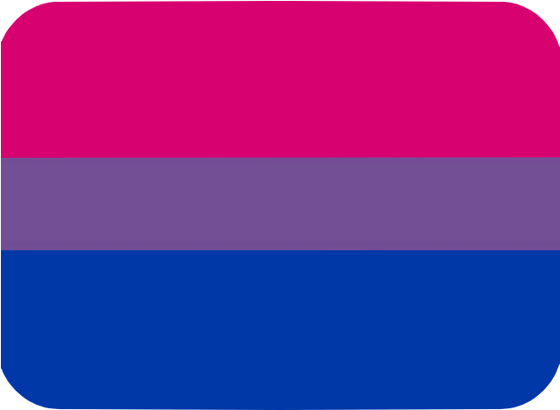 Bisexual Pride Flag Graphic PNG Image