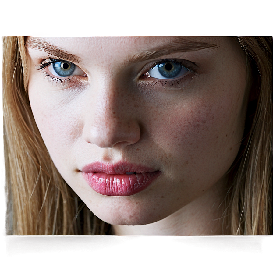 Biting Lip With Gaze Png Kmr PNG Image