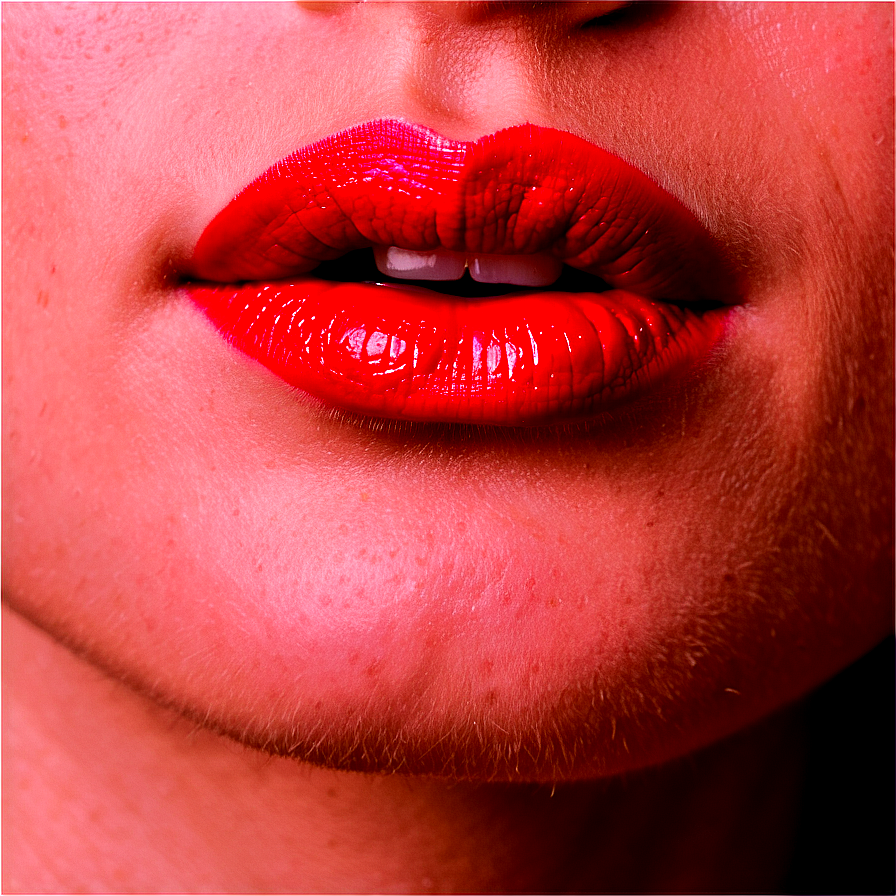 Biting Lip With Lipstick Png 06272024 PNG Image