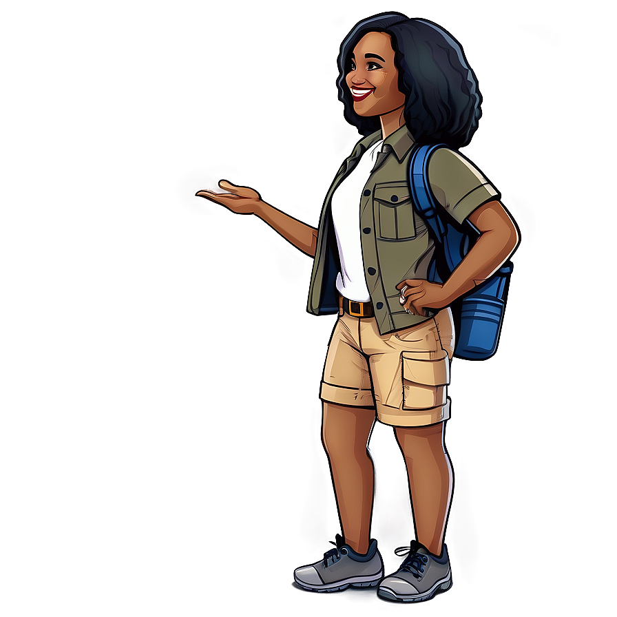 Bitmoji Safari Explorer Png Qnb PNG Image