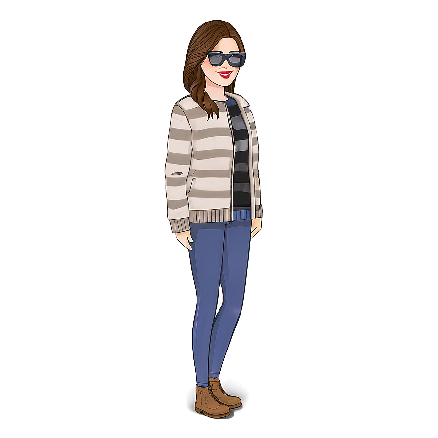 Bitmoji Winter Fashion Png 06202024 PNG Image