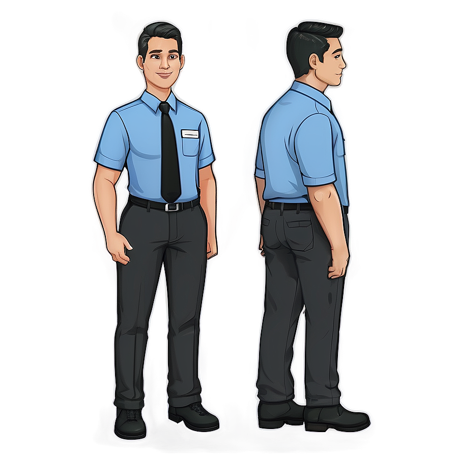 Bitmoji Work Uniform Png Aqt81 PNG Image