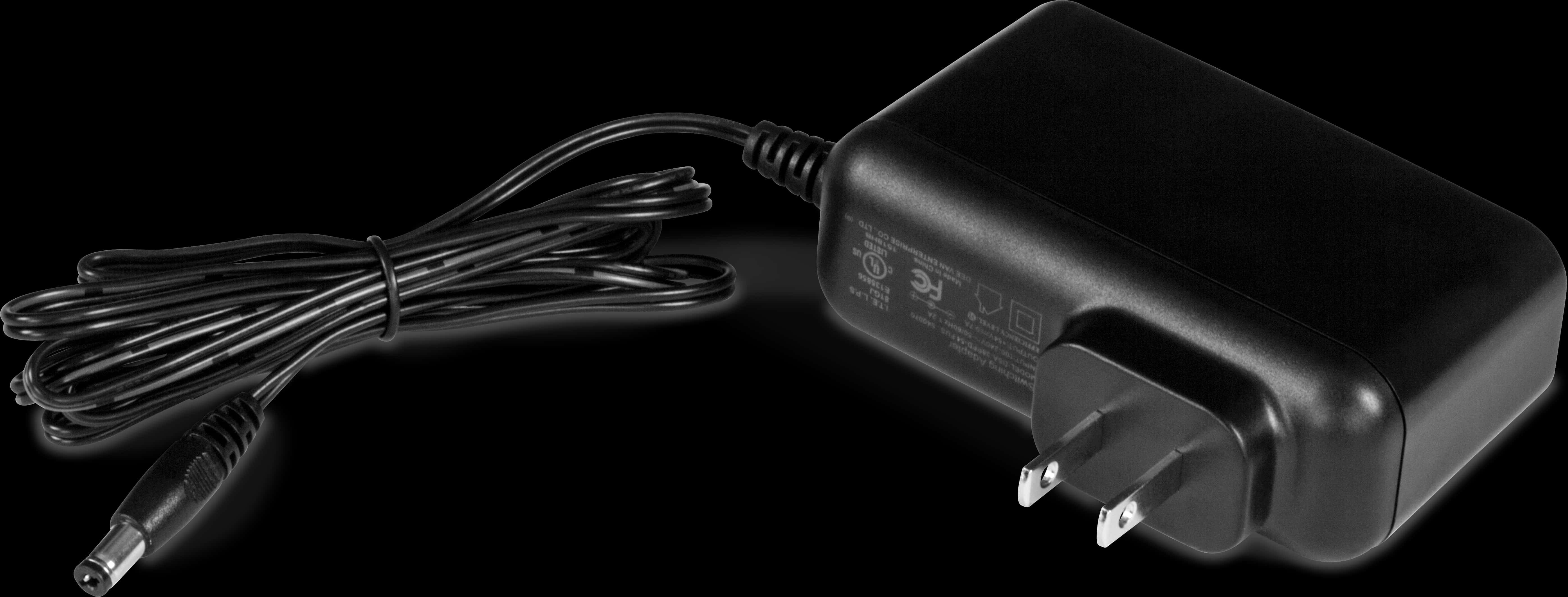 Black A C Adapterwith Cord PNG Image