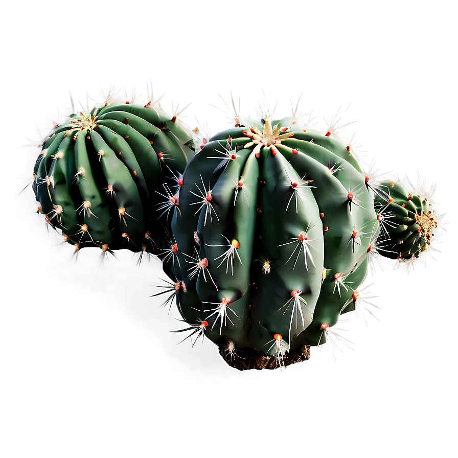 Black And White Cactus Png 05032024 PNG Image