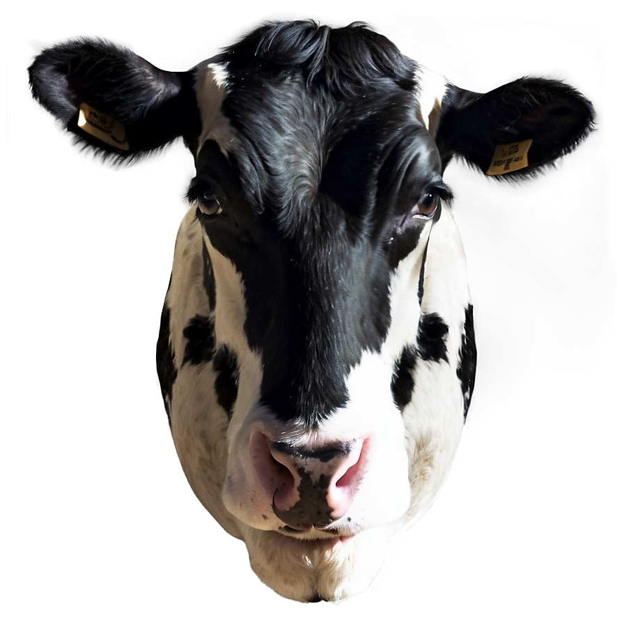 Black And White Cow Face Png 21 PNG Image