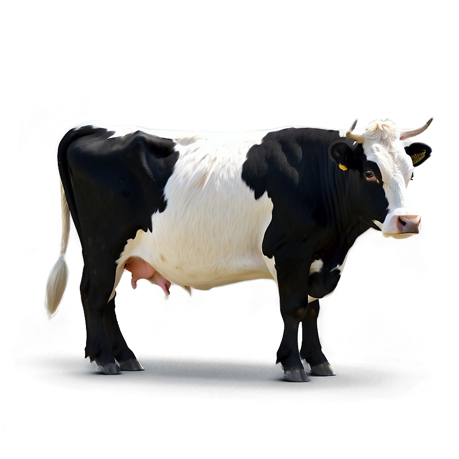 Black And White Cow Png 05032024 PNG Image