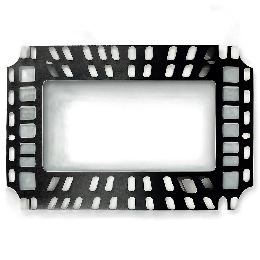 Black And White Film Frame Png Rfl6 PNG Image