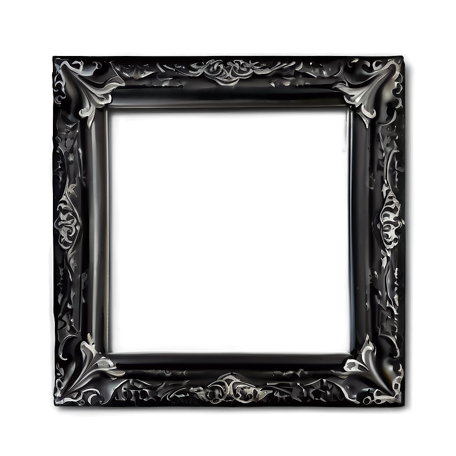 Black And White Frame Border Png 06262024 PNG Image