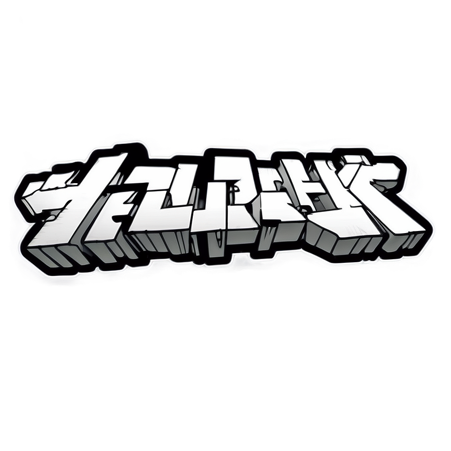 Black And White Graffiti Png 05032024 PNG Image