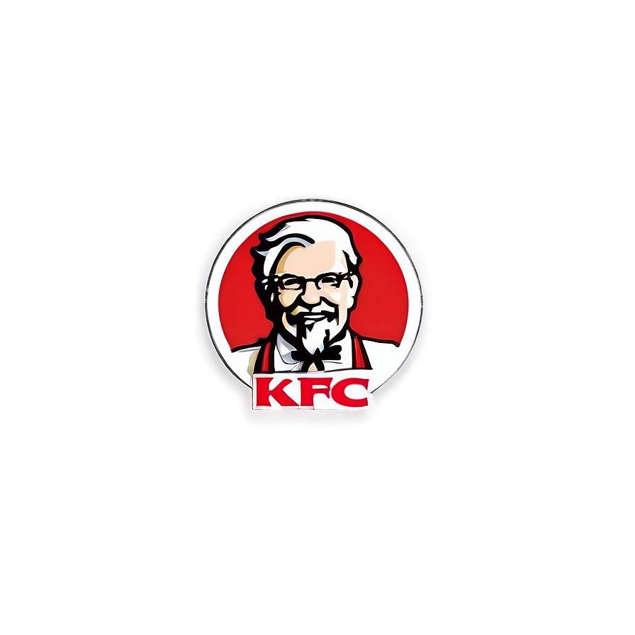 Black And White Kfc Logo Png Mpv3 PNG Image