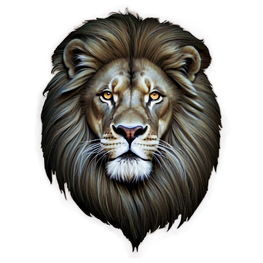 Black And White Lion Png 05032024 PNG Image