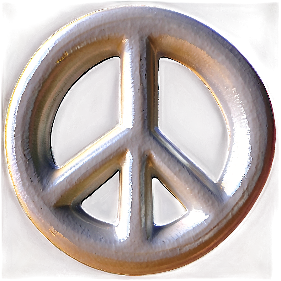 Black And White Peace Sign Png 75 PNG Image