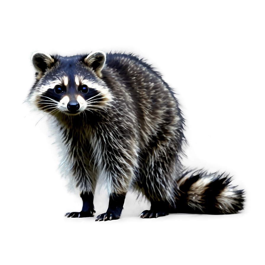 Black And White Raccoon Png 05242024 PNG Image