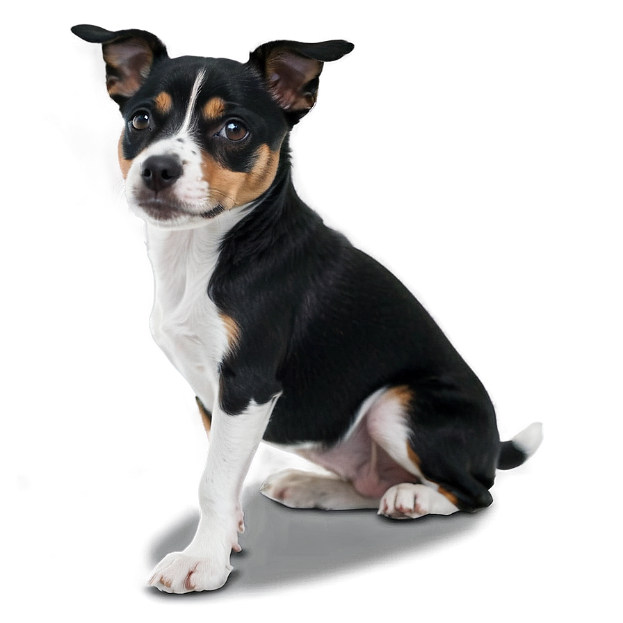 Black And White Small Dog Png 06252024 PNG Image