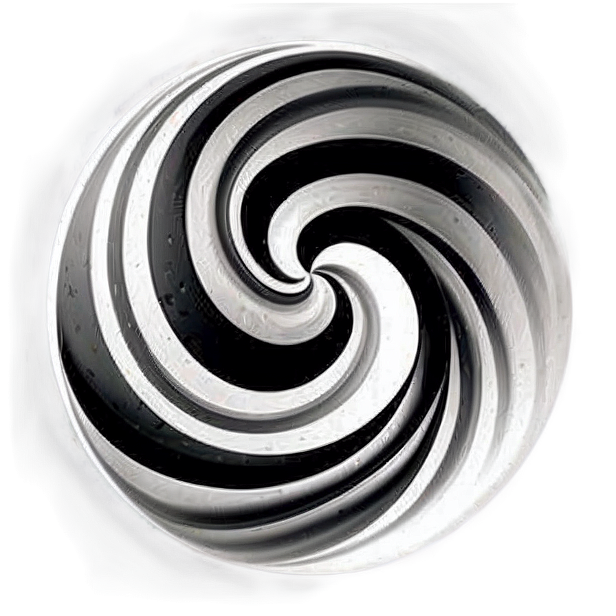 Black And White Swirl Png Kmj PNG Image