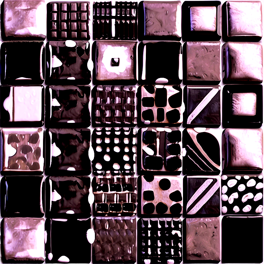 Black And White Tiles Png Bth PNG Image