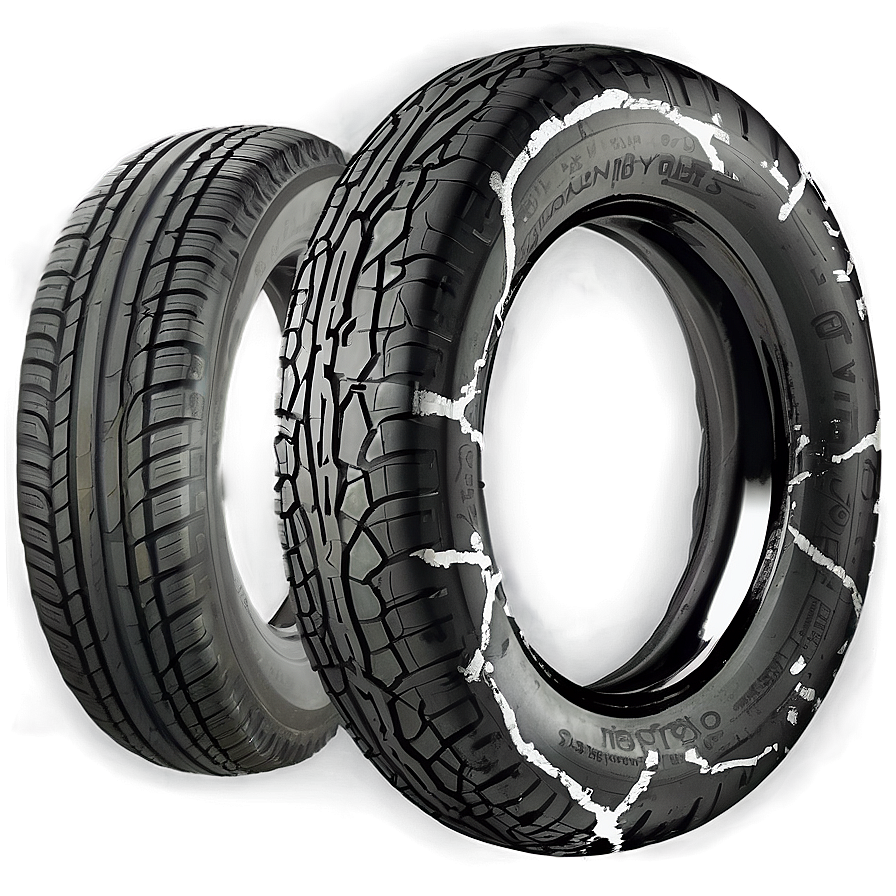 Black And White Tire Tracks Png 54 PNG Image