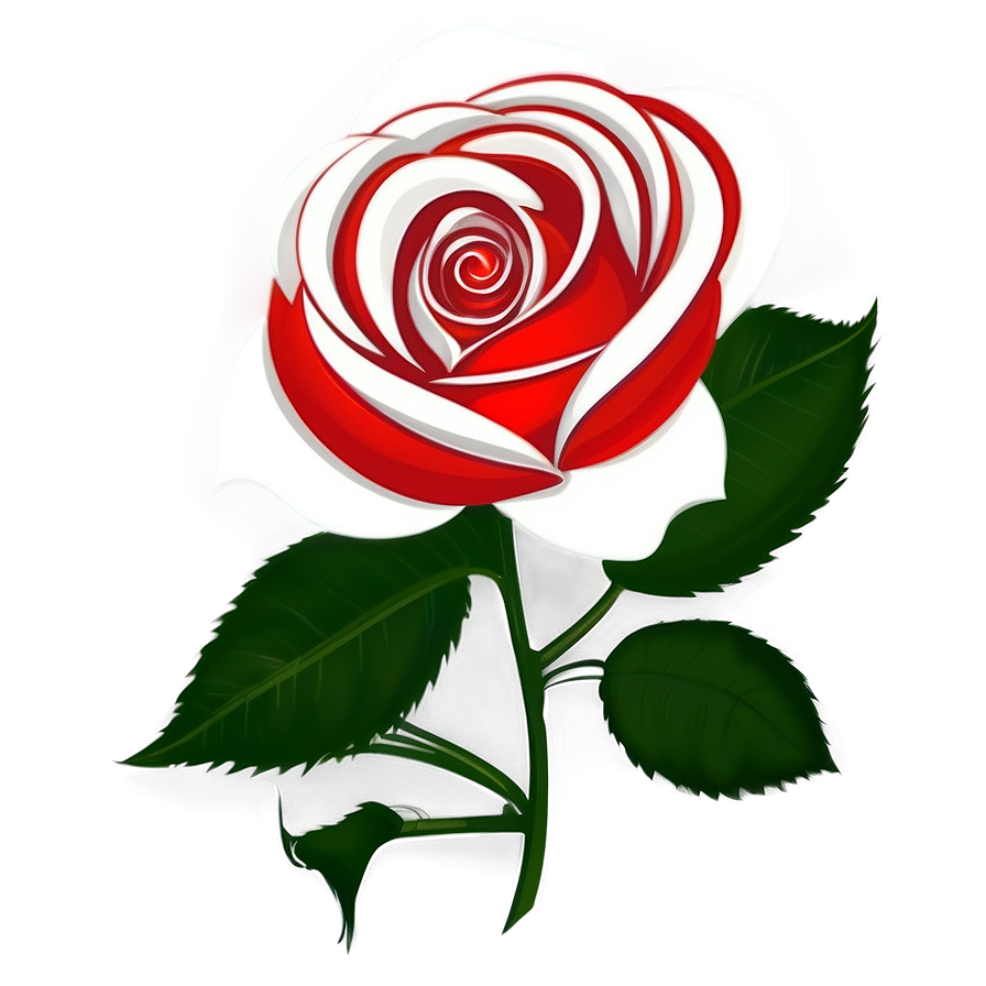 Black And White Vector Rose Png Tyb89 PNG Image