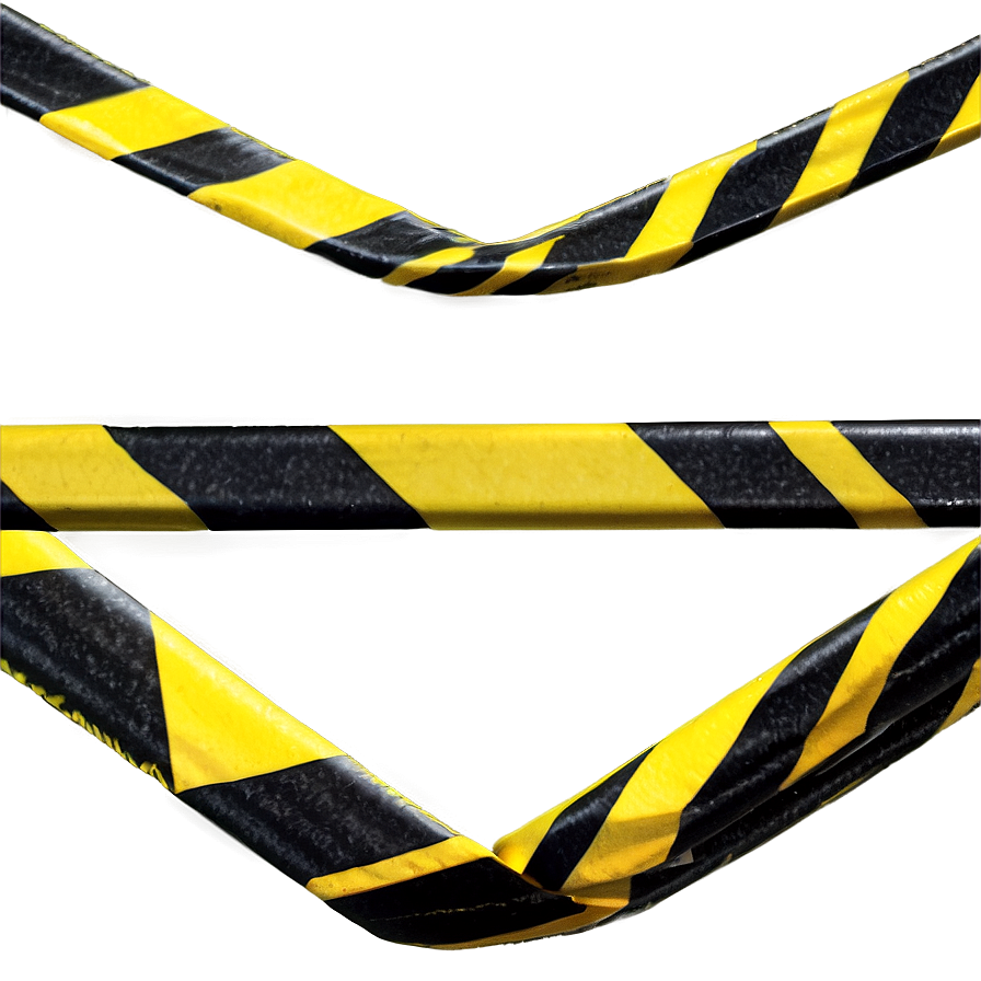 Black And Yellow Caution Tape Png 16 PNG Image