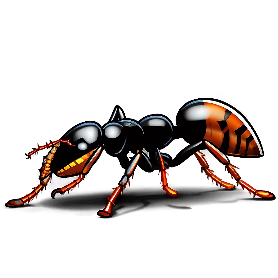 Black Ant Icon Png Gnc29 PNG Image