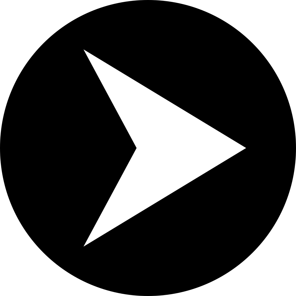 Black Arrow Icon Simple Design PNG Image