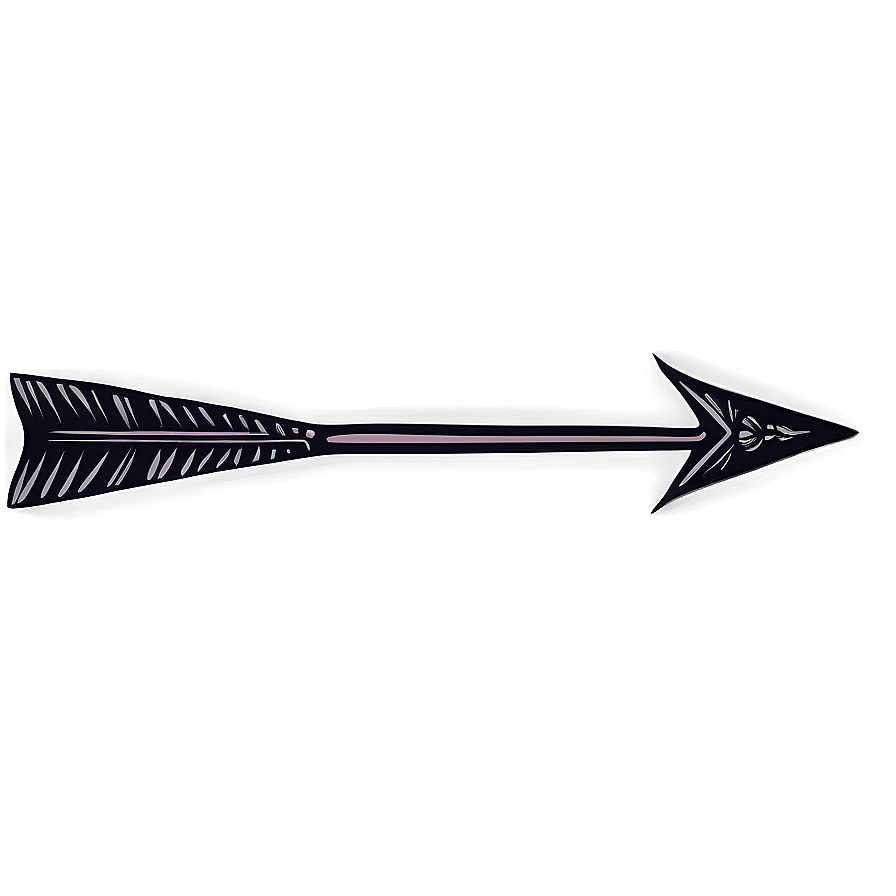 Black Arrow Tattoo Design Png Nuq PNG Image