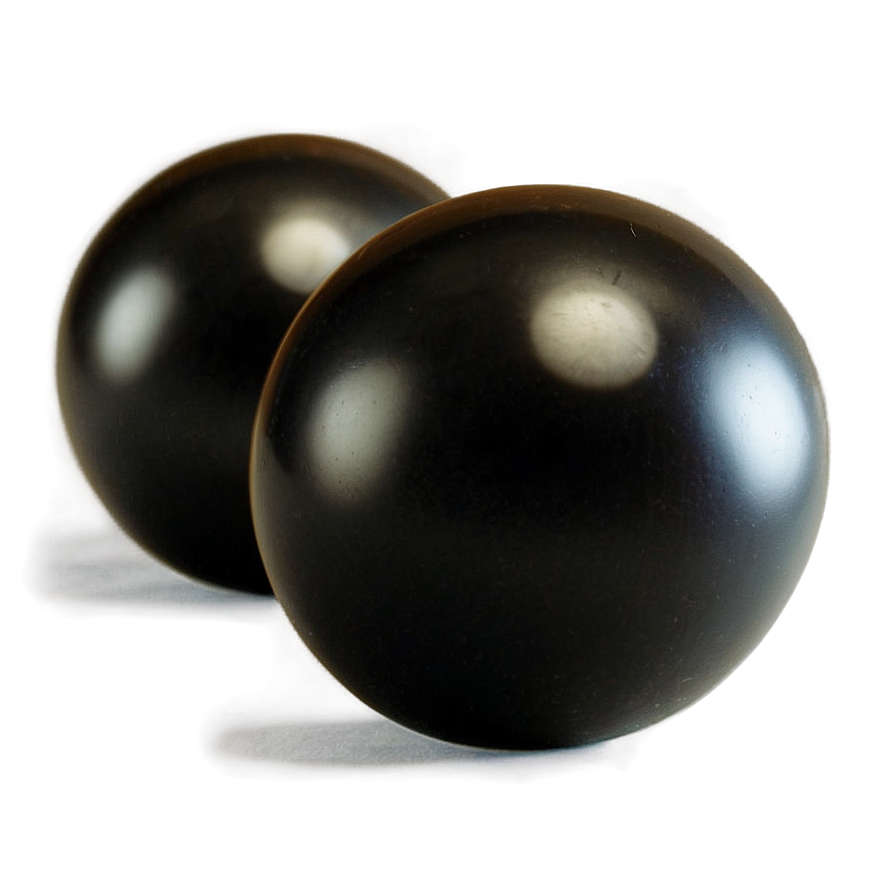 Black Ball B PNG Image