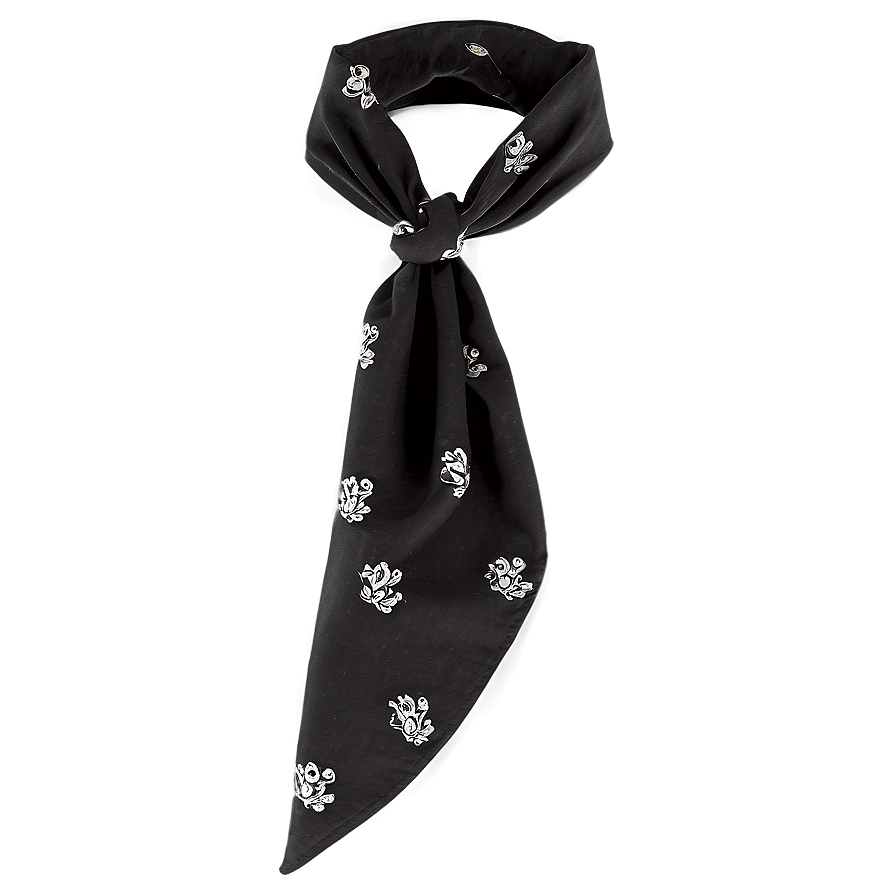 Black Bandana Accessory Png Ruh70 PNG Image