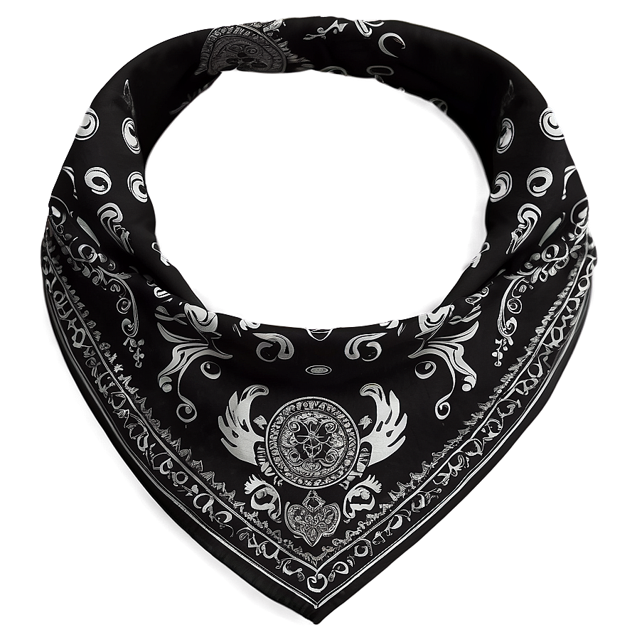 Black Bandana Art Png Cpk PNG Image