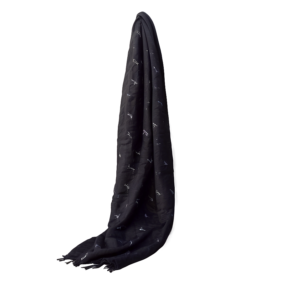 Black Bandana Scarf Png Oeb PNG Image