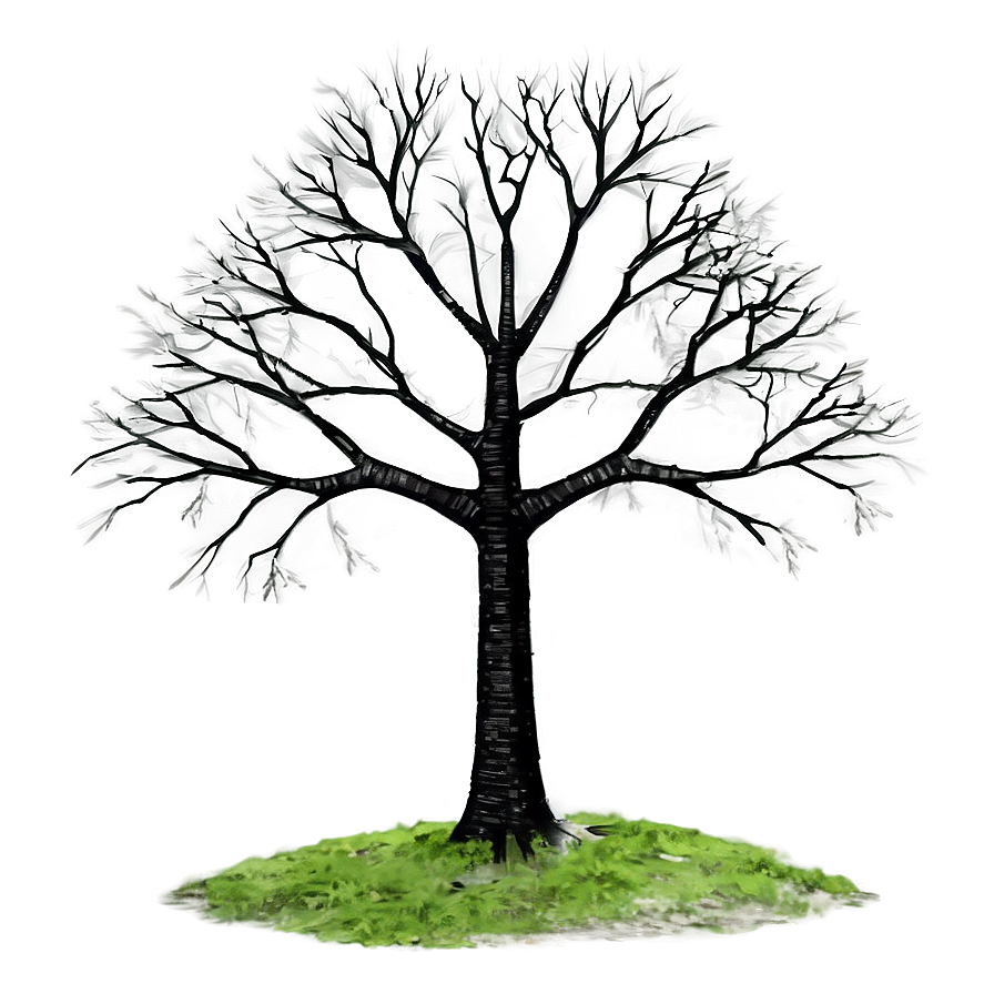 Black Bare Trees Png Tts PNG Image