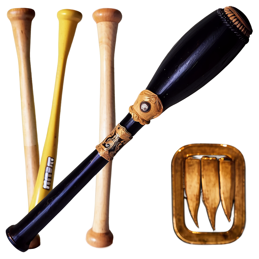 Black Baseball Bat Png Jco PNG Image