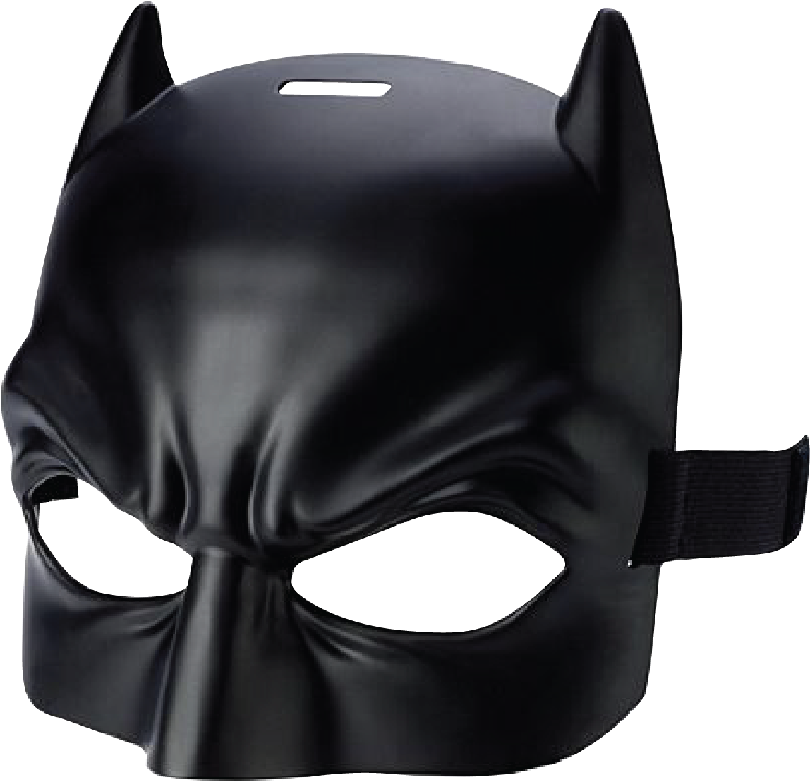 Black Batman Mask Costume Accessory PNG Image