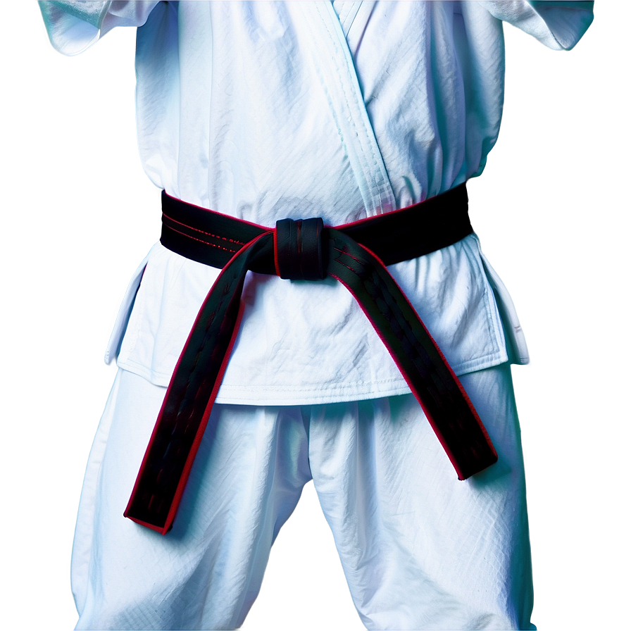 Black Belt In Action Png Hvu PNG Image