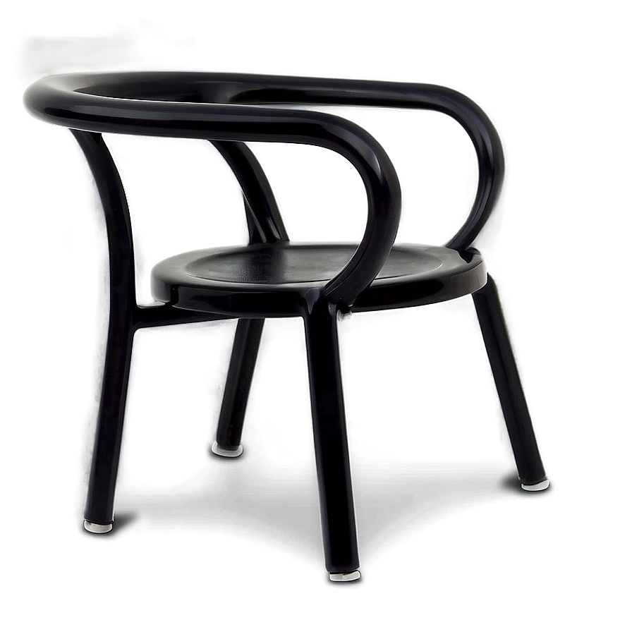 Black Bistro Chair Png 96 PNG Image