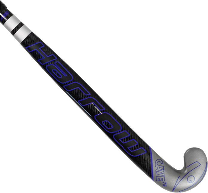 Black Blue Hockey Stick PNG Image