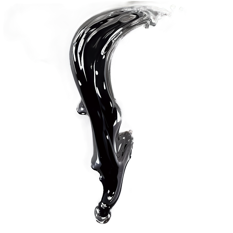 Black Blur Splash Png Tkd PNG Image