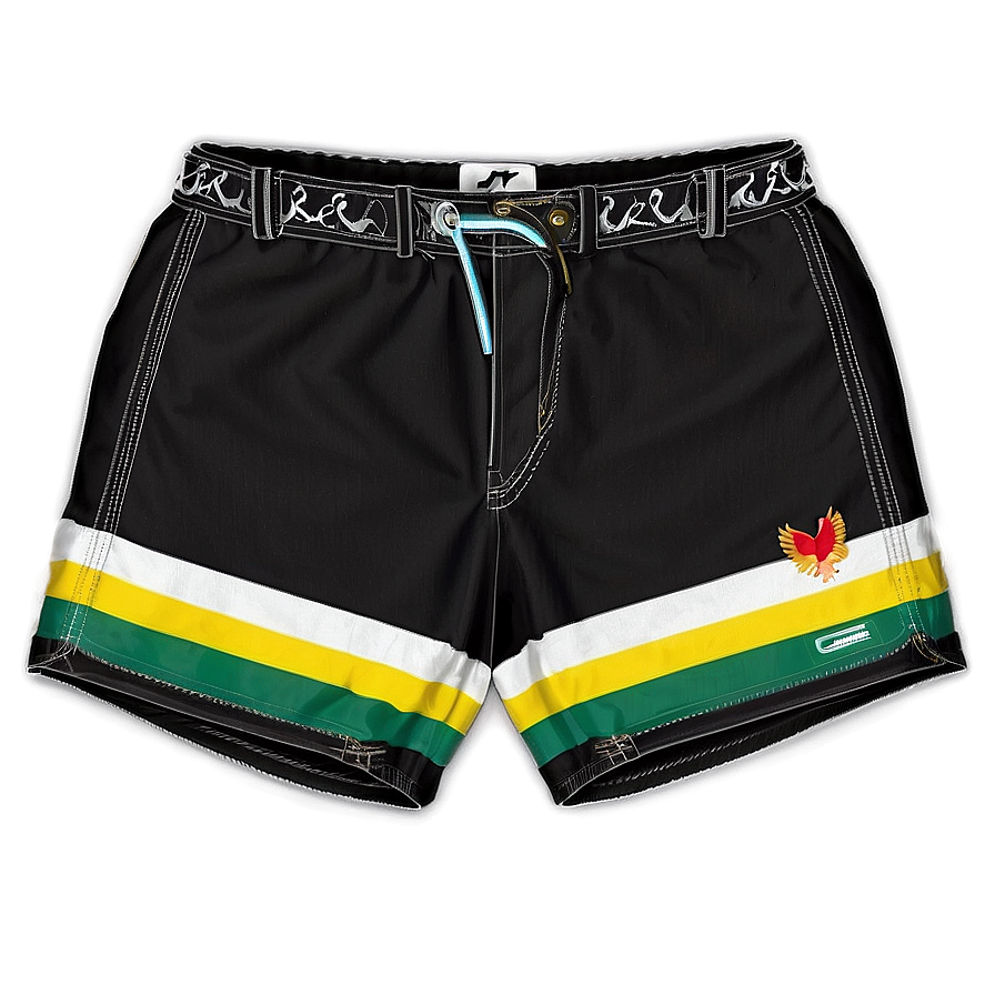 Black Board Shorts Png 42 PNG Image