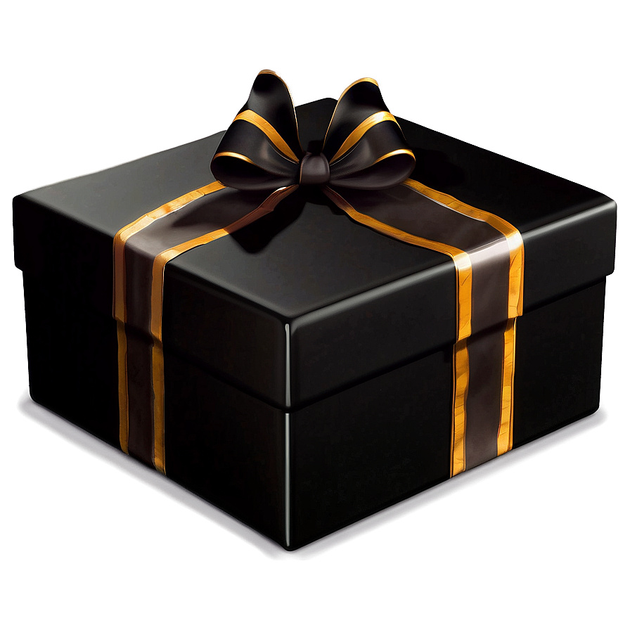 Black Box With Bow Png 27 PNG Image