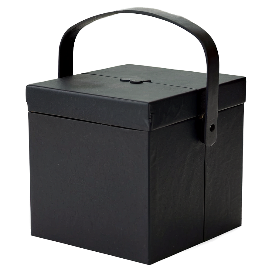 Black Box With Handle Png 13 PNG Image