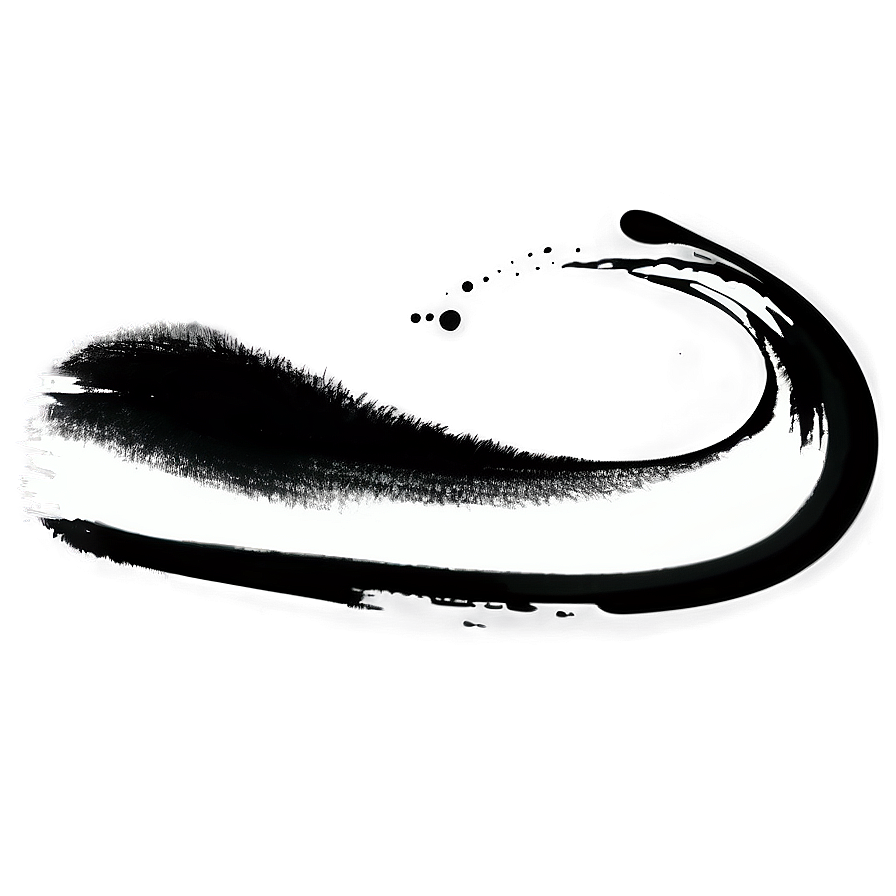 Black Brush Stroke Png 67 PNG Image