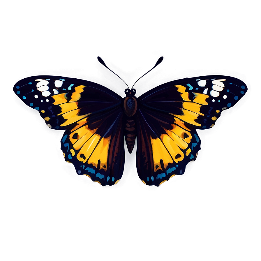 Black Butterfly Clipart Png 17 PNG Image