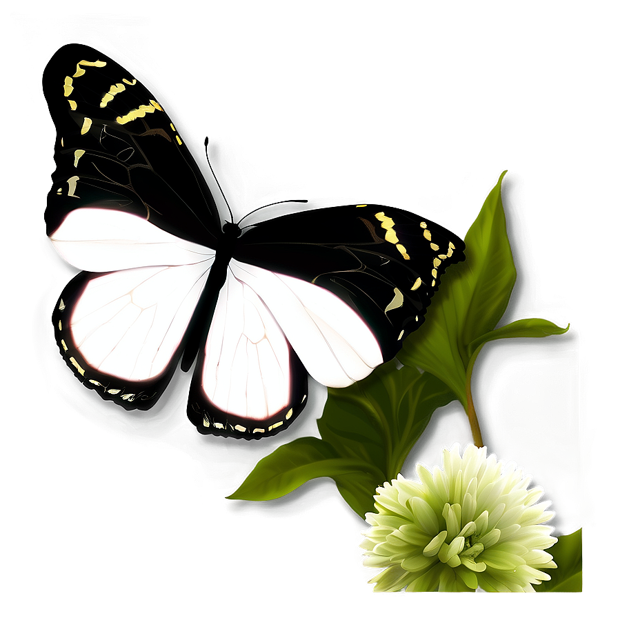 Black Butterfly Dream Png Muy PNG Image