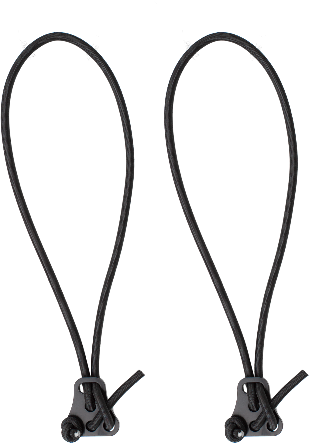 Black Cable Ties Looped PNG Image