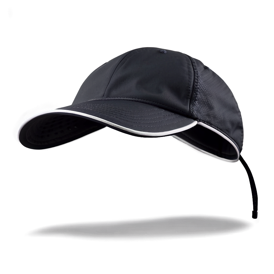 Black Cap For Running Png Ijf80 PNG Image